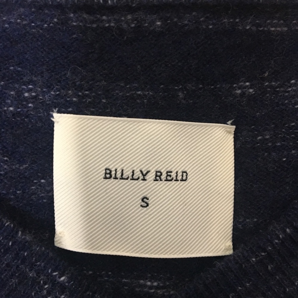Billy Reid Sweater Wool Pullover V Neck - S - Picture 5 of 8